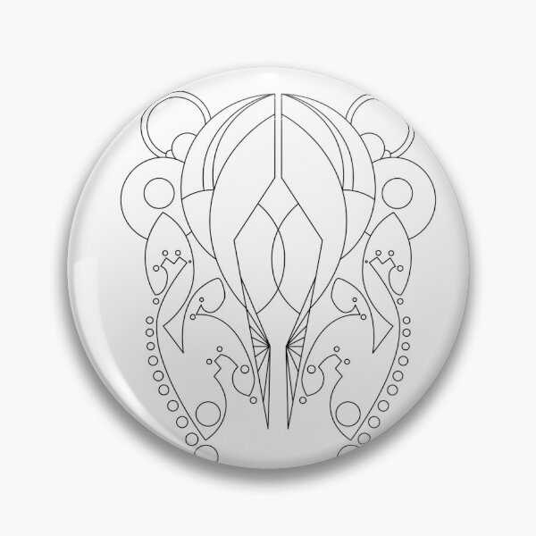 Item preview, Celestial Symmetry Sacred Geometry Line Art designed and sold by Color for Balance .