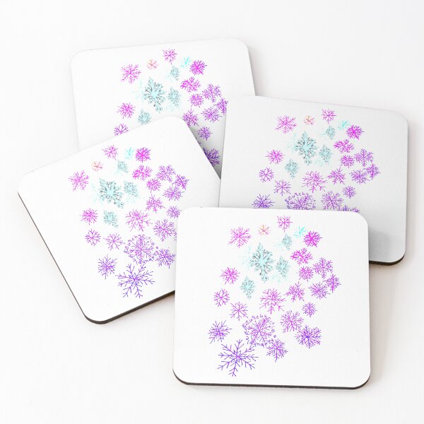 Item preview, Colorful Snowflakes by ElitebyElise designed and sold by ElitebyElise.