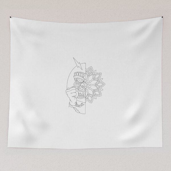 Item preview, Tiki Warrior Mandala Fusion Line Art designed and sold by Color for Balance .