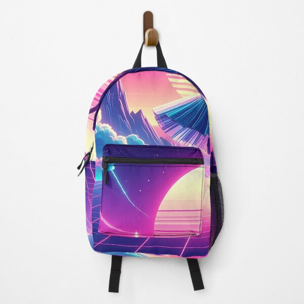 Item preview, Synthwave ballet dancer on clouds designed and sold by Boxing Kangaroo Retail Company.