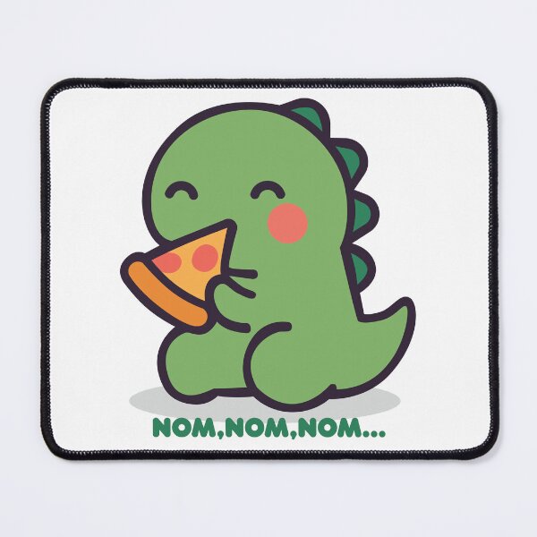 Item preview, Nom Nom Dino – Pizza Devourer designed and sold by CLUB SODA KID DESIGNS.