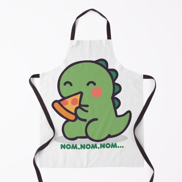 Item preview, Nom Nom Dino – Pizza Devourer designed and sold by CLUB SODA KID DESIGNS.