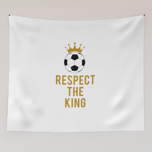 Item preview, Respect The King ⚽ designed and sold by Tee-Show.