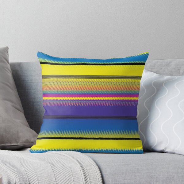Item preview, Chromatic Lines Retro Minimalist Modern Geometric Printed Stripe Pattern designed and sold by PVTCreations.