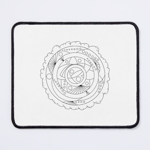 Item preview, Cosmic Circle Geometry Mandala Design designed and sold by Color for Balance .