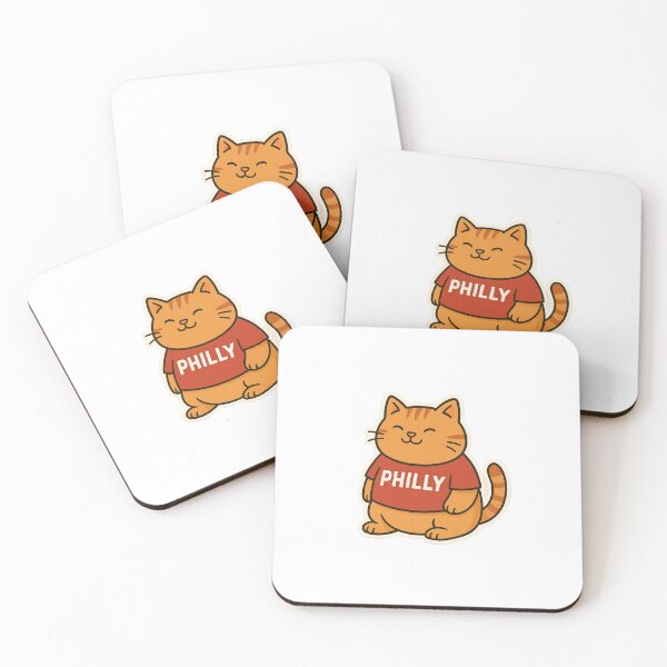 Item preview, philly cat designed and sold by jensenlovescats.