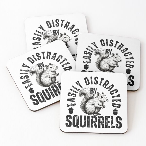 Item preview, Easily Distracted by Squirrels designed and sold by RickE.