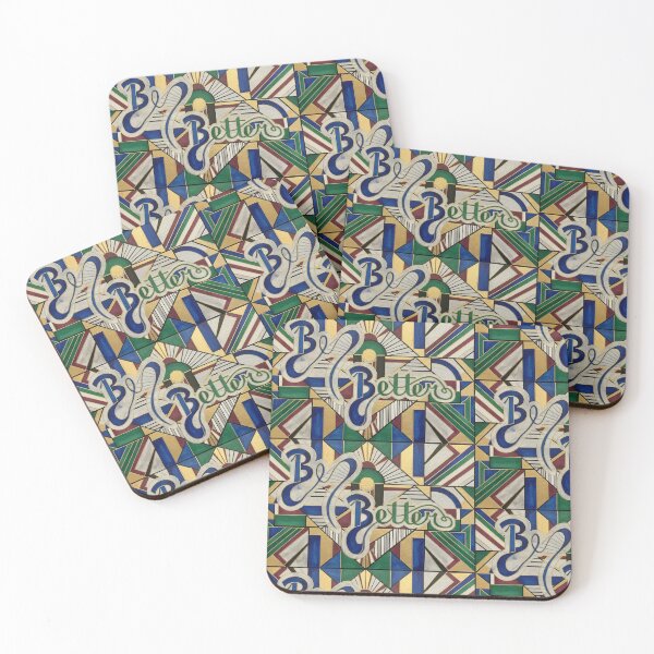 Item preview, Be Better Stained Glass  designed and sold by BA Brand.