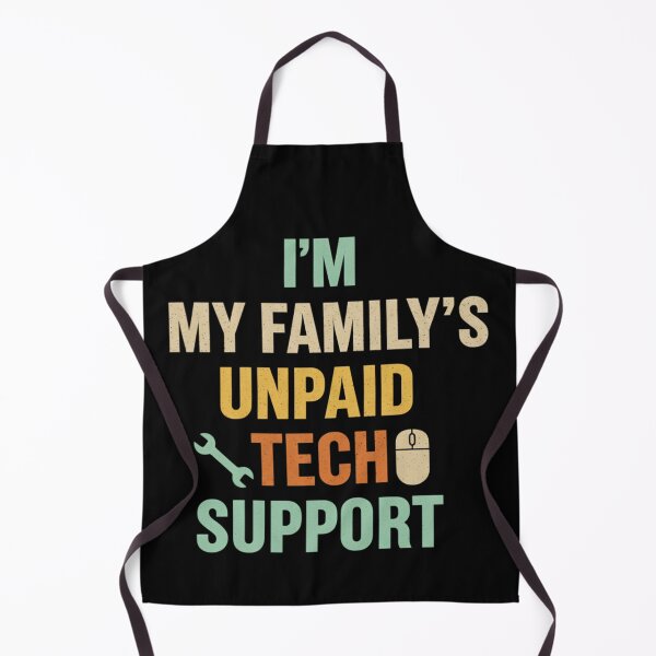 Item preview, The Unpaid Tech Support | Funny Vintage Retro Engineer Humor Design designed and sold by axiksa10.