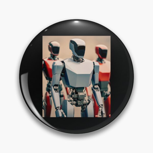 Item preview, humanoid robot art designed and sold by TEEJAMBOREE.