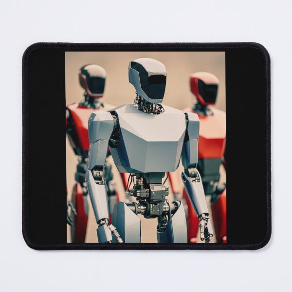 Item preview, humanoid robot art designed and sold by TEEJAMBOREE.