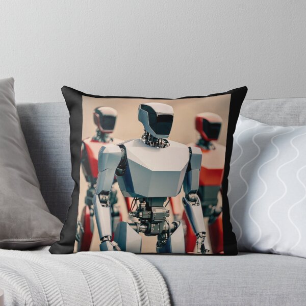 Item preview, humanoid robot art designed and sold by TEEJAMBOREE.