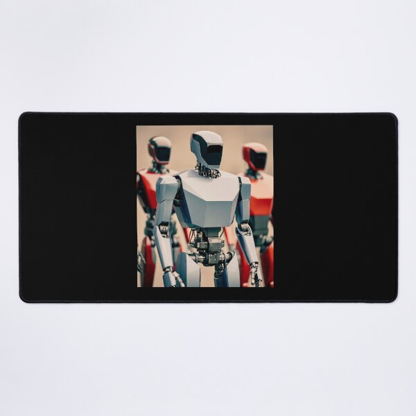 Item preview, humanoid robot art designed and sold by TEEJAMBOREE.
