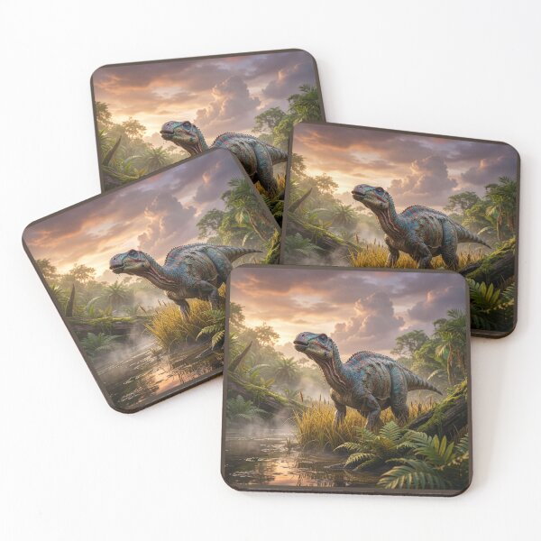 Item preview, Colorful Dinosaur: Hadrosaurus or Duckbill Dinosaur designed and sold by Tridentulus.