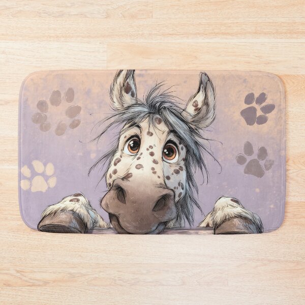 Item preview, Appaloosa Peeking over Wall 01 designed and sold by Elisabeth Lucas.