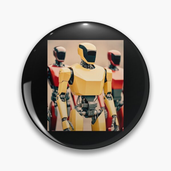 Item preview, humanoid robot art designed and sold by TEEJAMBOREE.