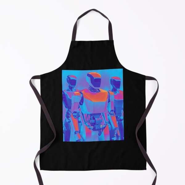 Item preview, humanoid robot art designed and sold by TEEJAMBOREE.