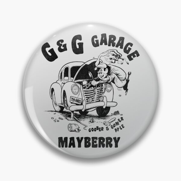 Item preview, G and G Garage - Goober and Gomer Pyle - Andy Griffith Show designed and sold by acquiesce13.