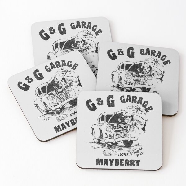 Item preview, G and G Garage - Goober and Gomer Pyle - Andy Griffith Show designed and sold by acquiesce13.