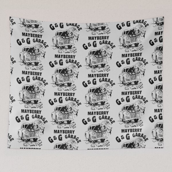 Item preview, G and G Garage - Goober and Gomer Pyle - Andy Griffith Show designed and sold by acquiesce13.