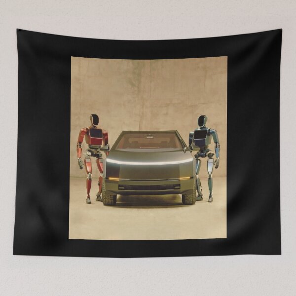 Item preview, humanoid robot art designed and sold by TEEJAMBOREE.