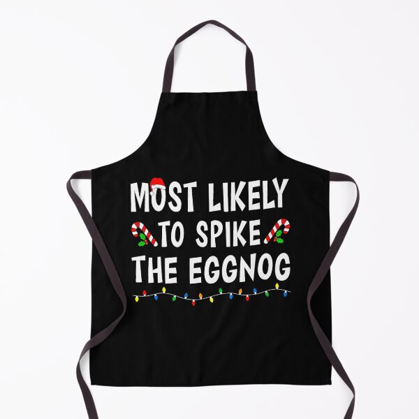 Item preview, Most Likely To Spike The Eggnog Christmas Xmas Family Matching Pajamas Funny designed and sold by jakaun.