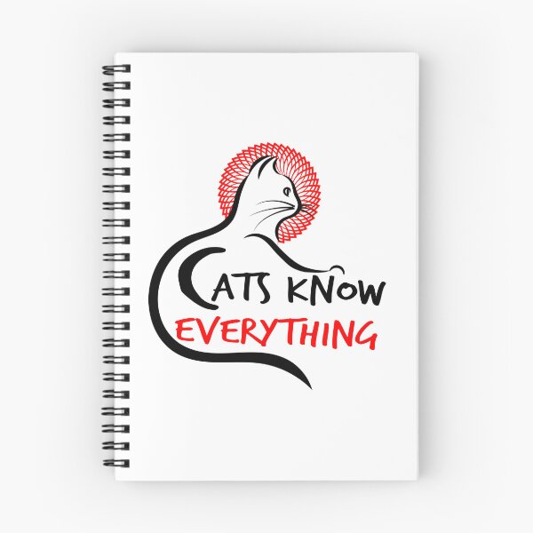 Item preview, Cats Know EVERYTHING designed and sold by veganskillvamps.