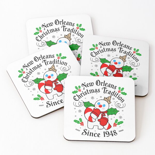 Item preview, New Orleans Mr Bingle Christmas Tradition Since 1948 Snowman Christmas designed and sold by jakaun.