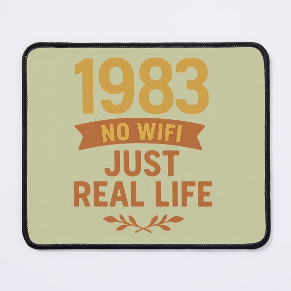 Item preview, Born in 1983 Nostalgic Retro quote designed and sold by Meandmyshop.