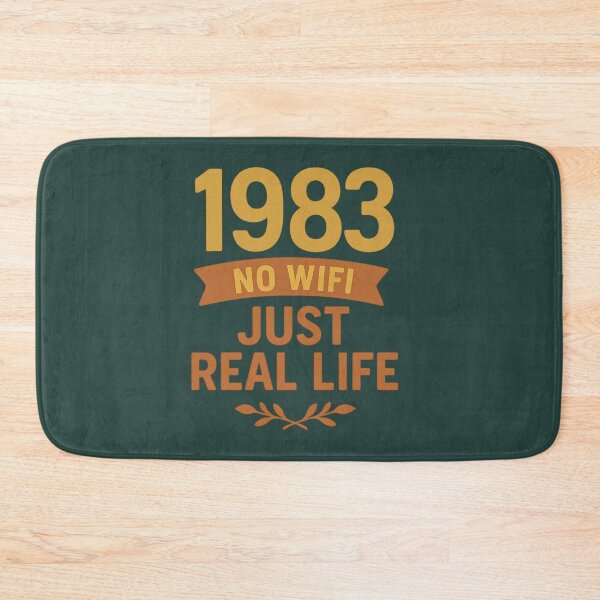 Item preview, Born in 1983 Nostalgic Retro quote designed and sold by Meandmyshop.