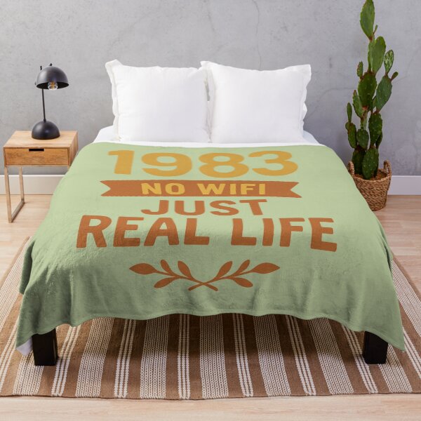 Item preview, Born in 1983 Nostalgic Retro quote designed and sold by Meandmyshop.