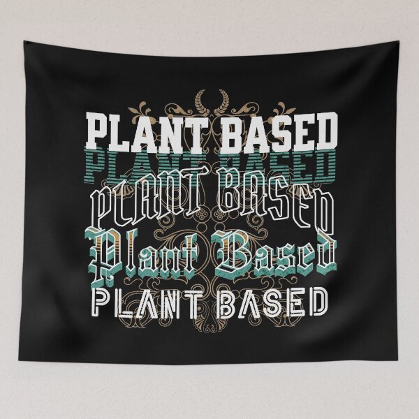 Item preview, Plant Based Typography designed and sold by Cult of Seitan.