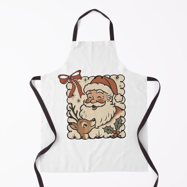 Item preview, Vintage Santa with Reindeer  designed and sold by Mseabro.