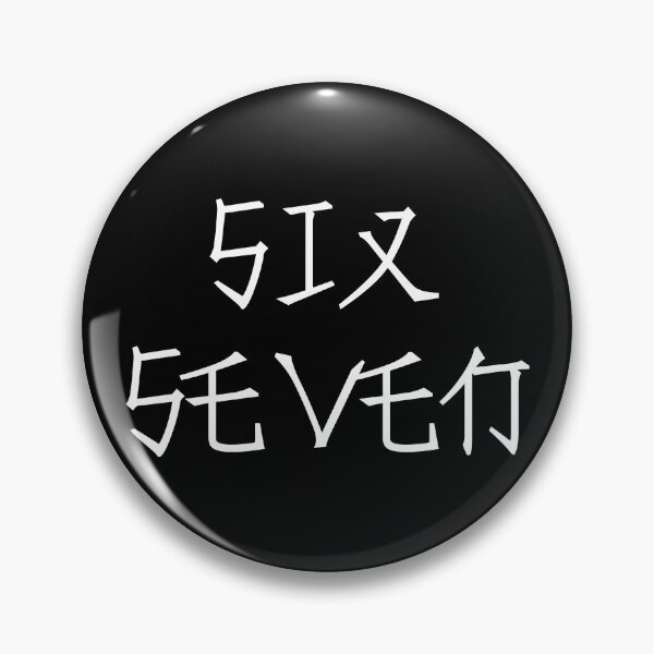 Item preview, Six Seven Meme. designed and sold by EunsooLee.