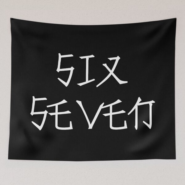 Item preview, Six Seven Meme. designed and sold by EunsooLee.