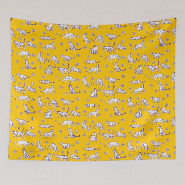 Item preview, Margaritas y leopardos (violeta y dorado) designed and sold by Salty Lane’s Road.