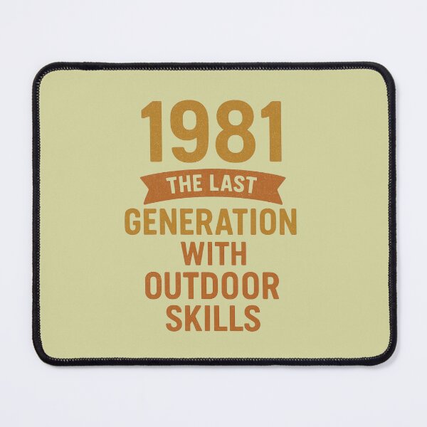 Item preview, Made in 1981 The Last Generation Outdoor Skills designed and sold by Meandmyshop.