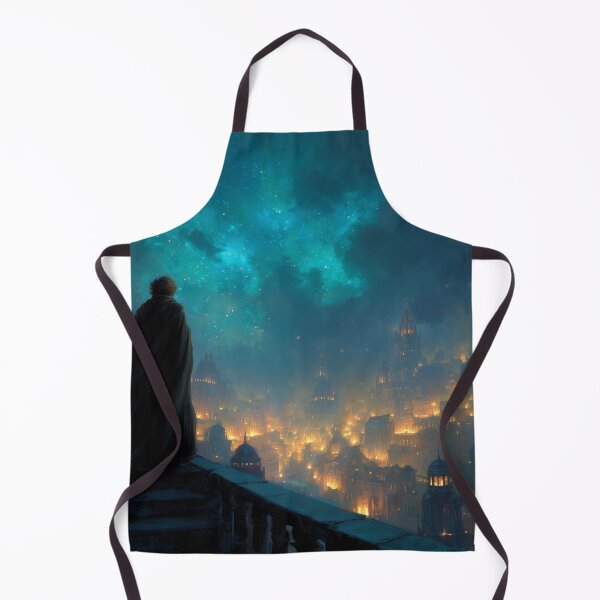 Item preview, Wizard Observing the Ancient City designed and sold by Rtymer.