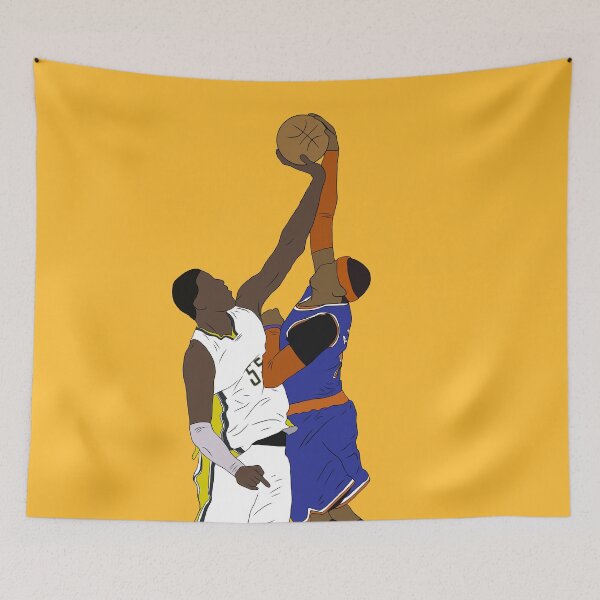 Item preview, Roy Hibbert Blocks Carmelo Anthony designed and sold by RatTrapTees.