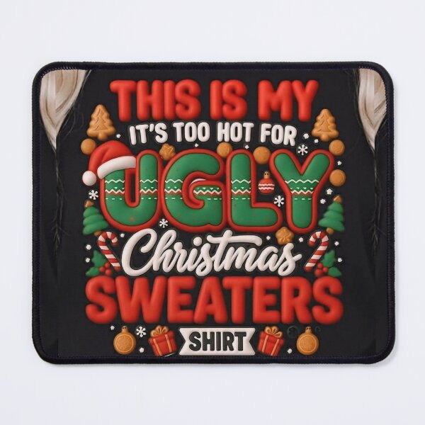 Item preview, THIS IS MY IT'S TOO HOT FOR UGLY Christmas SWEATERS SHIRT. designed and sold by casamomo.