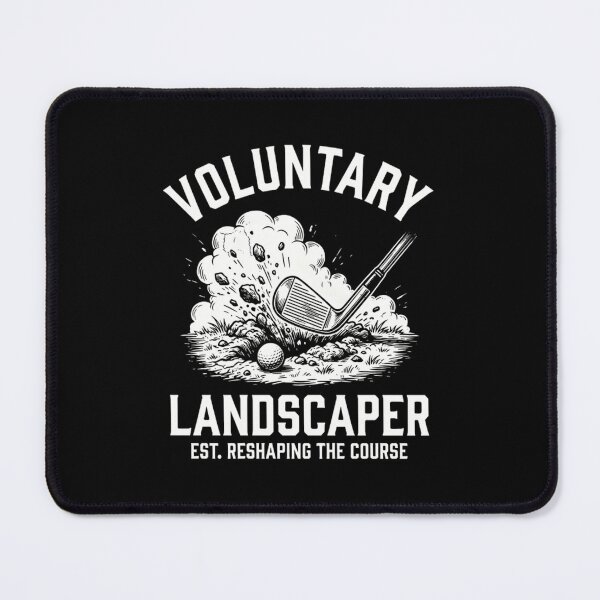 Item preview, Funny Bad Golfer Voluntary Landscaper Joke designed and sold by Mason-Pride.