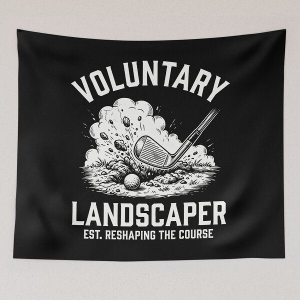 Item preview, Funny Bad Golfer Voluntary Landscaper Joke designed and sold by Mason-Pride.