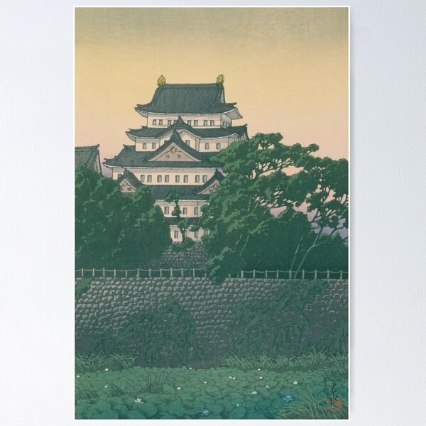 Item preview, Vintage, Japanese art, woodblock, Ukiyo-e, Hasui Kawase, Wall art, Puzzle, designed and sold by VintageJapan for Japanese woodblock, Ukiyoe, Retro art and more.