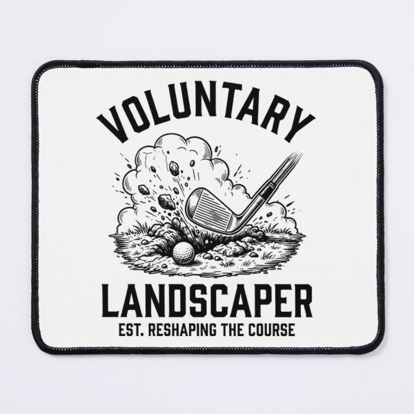 Item preview, Funny Bad Golfer Voluntary Landscaper Joke designed and sold by Mason-Pride.
