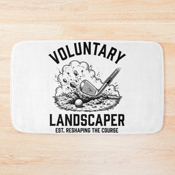 Item preview, Funny Bad Golfer Voluntary Landscaper Joke designed and sold by Mason-Pride.