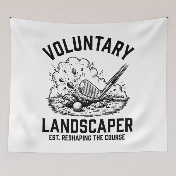 Item preview, Funny Bad Golfer Voluntary Landscaper Joke designed and sold by Mason-Pride.
