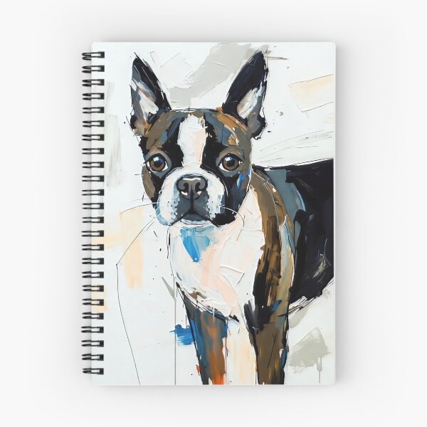 Item preview, Expressive Boston Terrier Art designed and sold by ChrisButler.