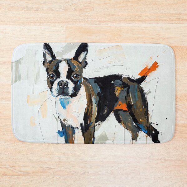 Item preview, Expressive Boston Terrier Art designed and sold by ChrisButler.