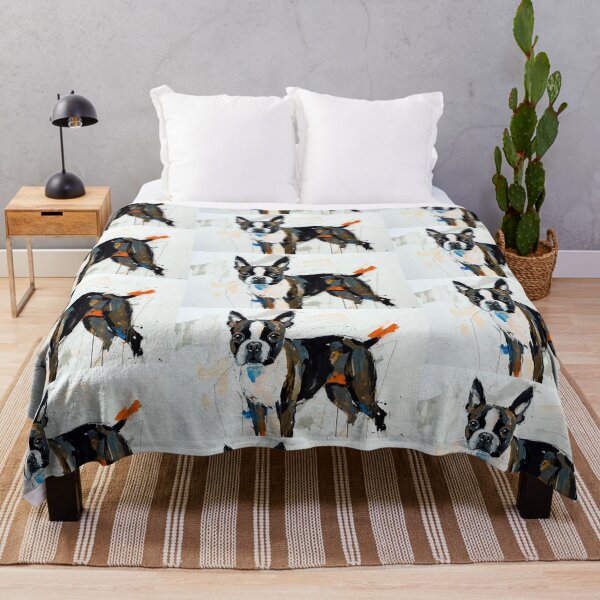 Item preview, Expressive Boston Terrier Art designed and sold by ChrisButler.