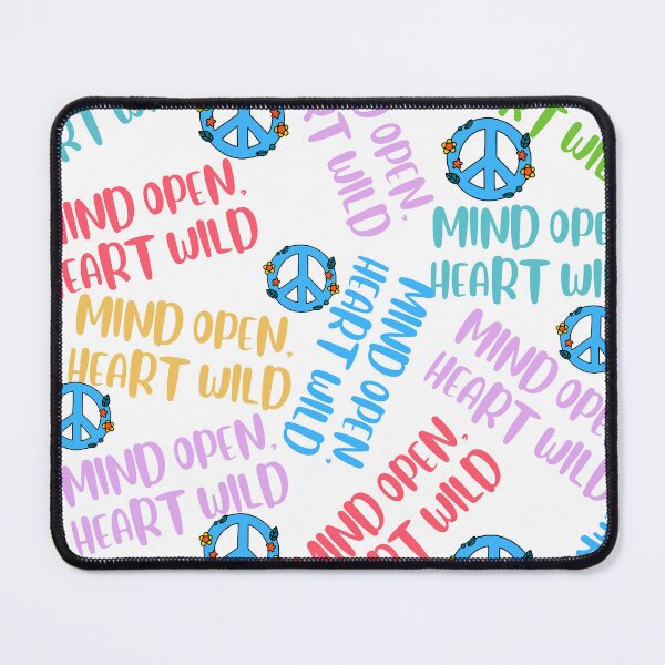 Item preview, Mind Open, Heart Wild designed and sold by Pamthedesigner.